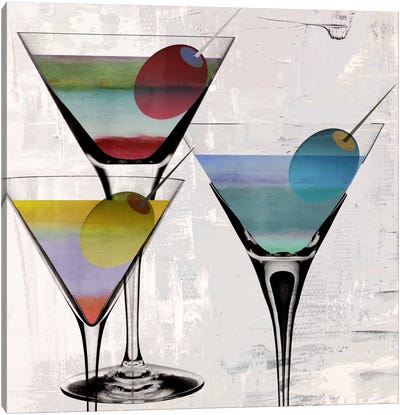 Cafe Prism II Canvas Art Print - Cocktail & Mixed Drink Art
