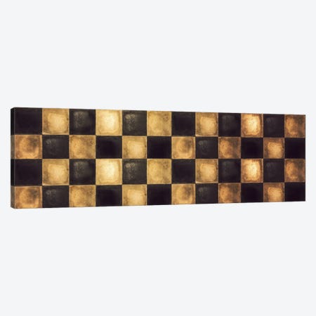 Checkered Canvas Print #CBY232} by Color Bakery Art Print