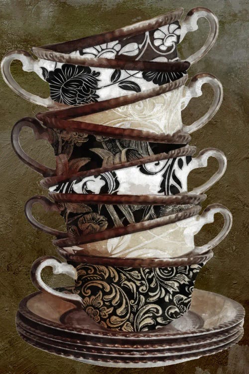 Afternoon Tea I by Sasha wall art