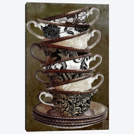 Afternoon Tea I Canvas Print #CBY76} by Color Bakery Art Print
