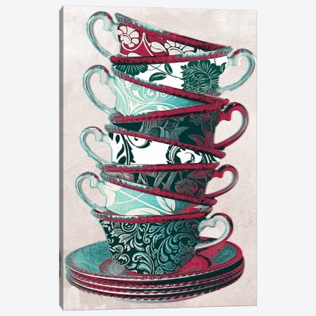 Afternoon Tea II Canvas Print #CBY77} by Color Bakery Canvas Print