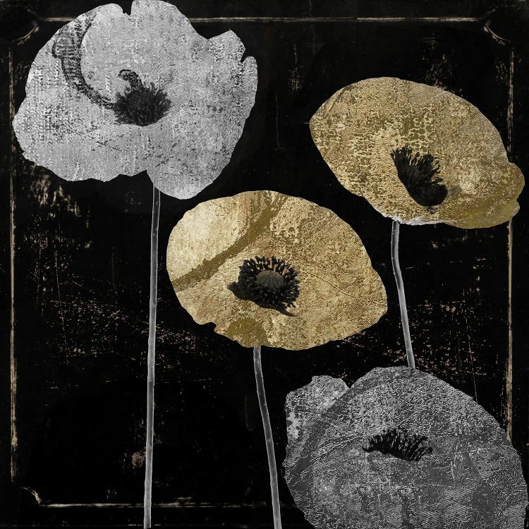 Poppyville I by Sasha wall art