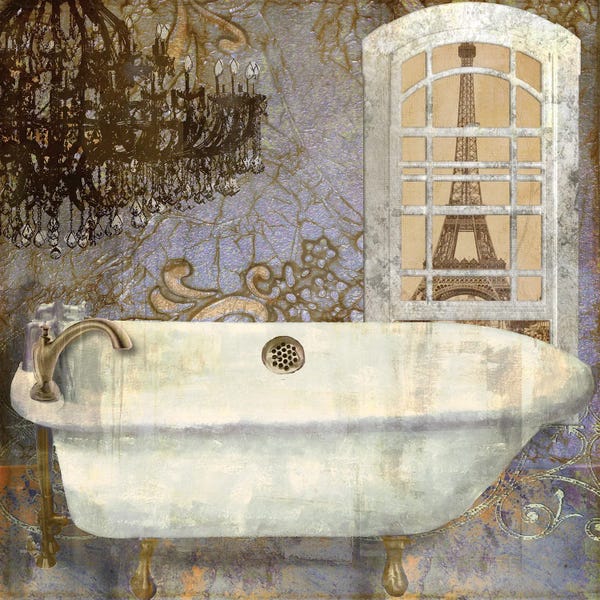 Eiffel Tower: Salle de Bain I by Sasha