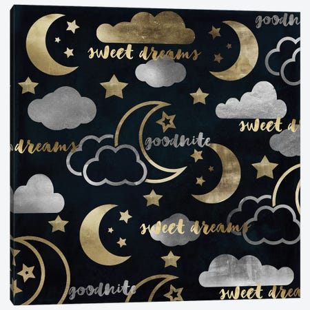 Sweet Dreams Canvas Print #CBY949} by Color Bakery Canvas Art Print