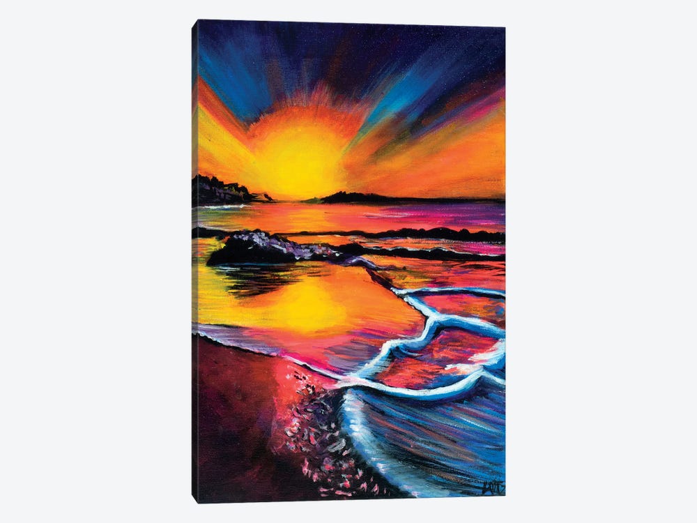 Bold Sunset by Charlotte Bezant 1-piece Canvas Art
