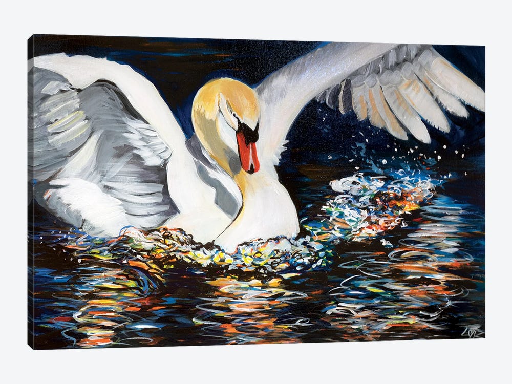 The Swan by Charlotte Bezant 1-piece Art Print