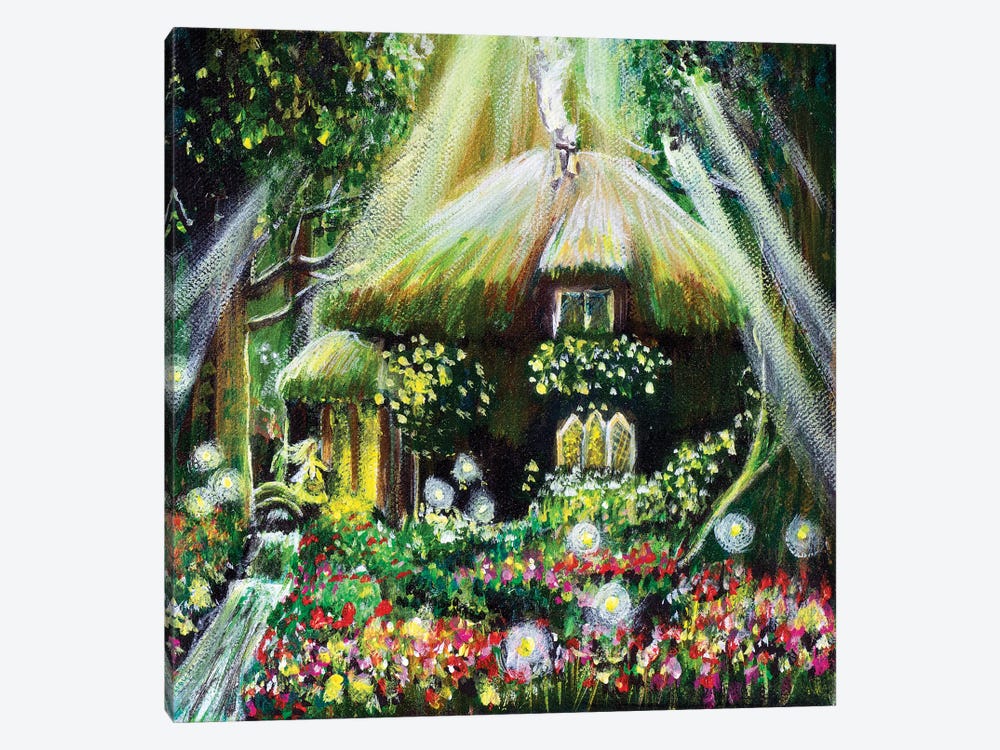 The Enchanted Cottage by Charlotte Bezant 1-piece Canvas Print