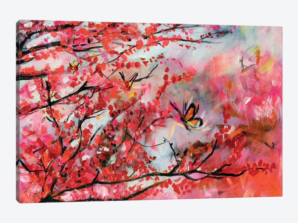 Blossom Fall by Charlotte Bezant 1-piece Art Print