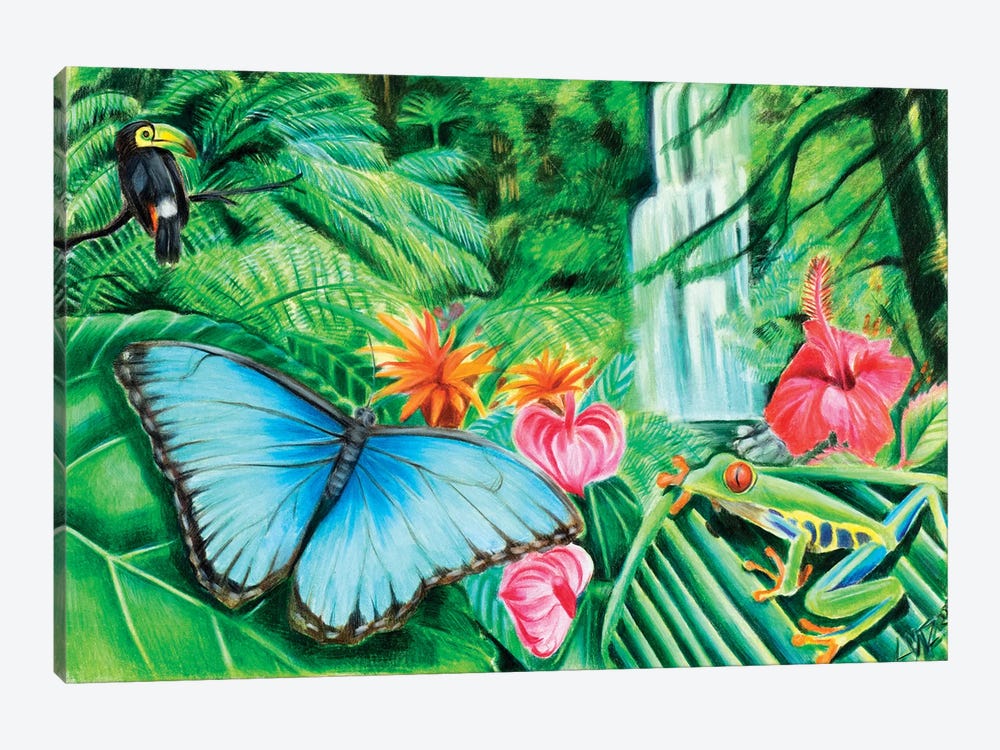 Rainforest by Charlotte Bezant 1-piece Art Print