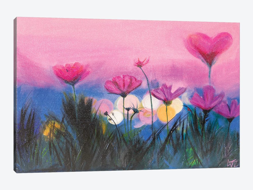 Night Flowers by Charlotte Bezant 1-piece Art Print