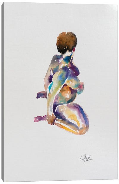 Figure Study I Canvas Art Print - Charlotte Bezant
