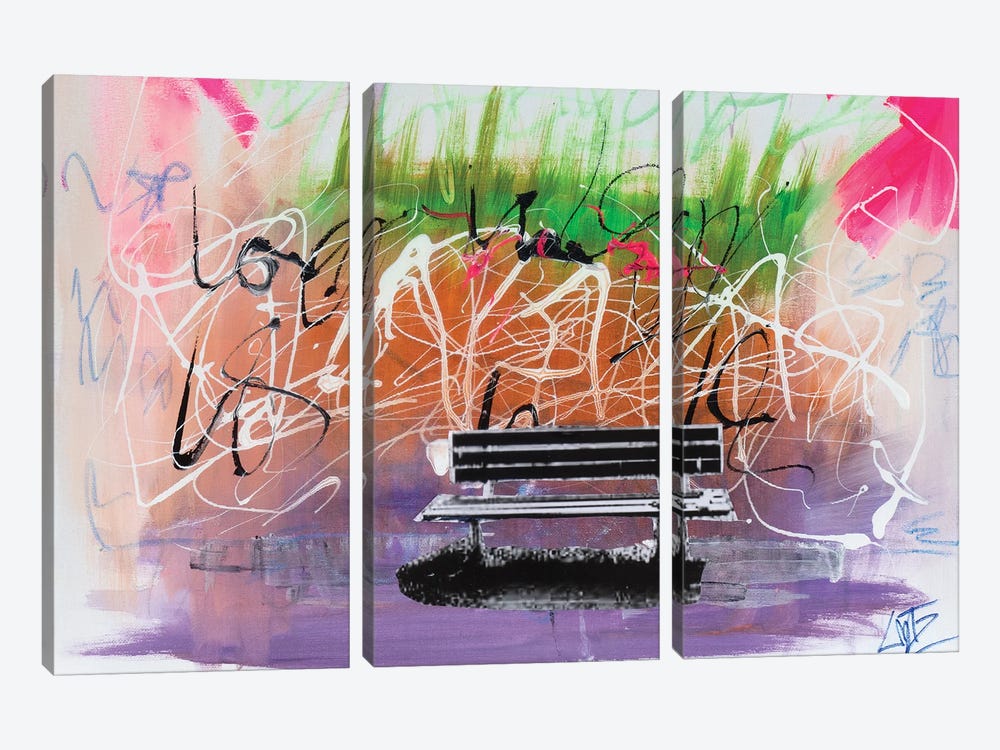 Tags by Charlotte Bezant 3-piece Canvas Artwork