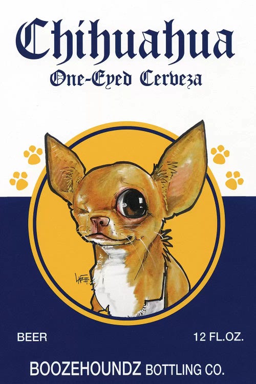 Chihuahua One-eyed Cerveza