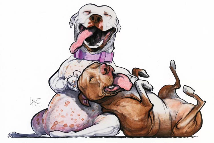 Pit Bull BFFs