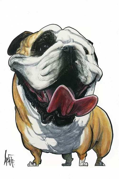 Smiling Bulldog