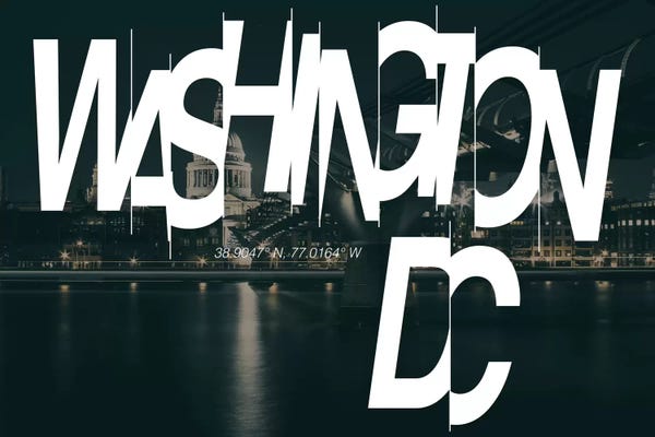 Washington, D.C.: Washington, D.C. (38.9° N, 77° W) by 5by5collective