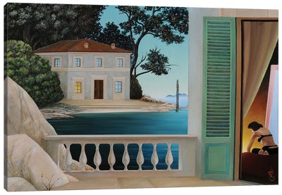 In The House Canvas Art Print - Cecco Mariniello
