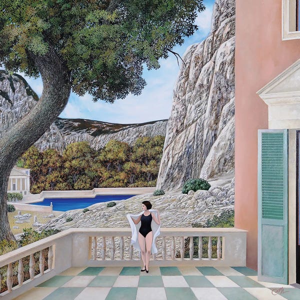 Cecco Mariniello: Terrance With Views by Cecco Mariniello