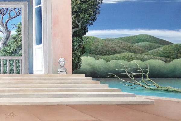 Cecco Mariniello: The House, The Pond, And The Bush by Cecco Mariniello