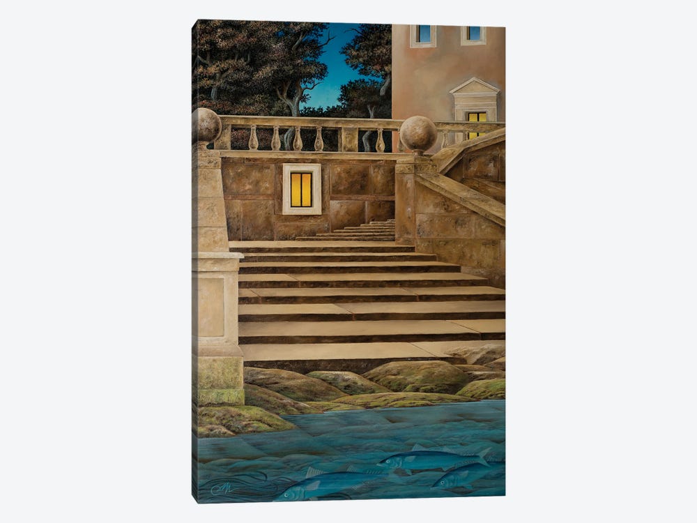 The Staircase by Cecco Mariniello 1-piece Canvas Print
