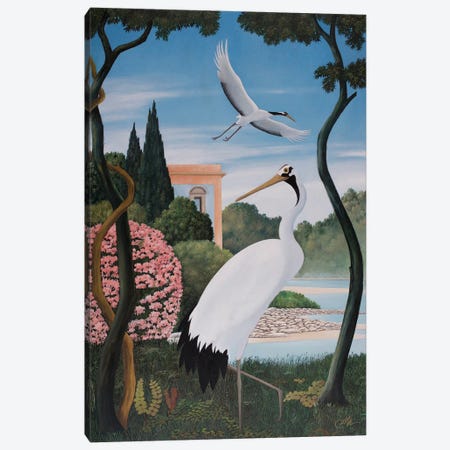 Cranes II Canvas Print #CCC31} by Cecco Mariniello Canvas Art Print