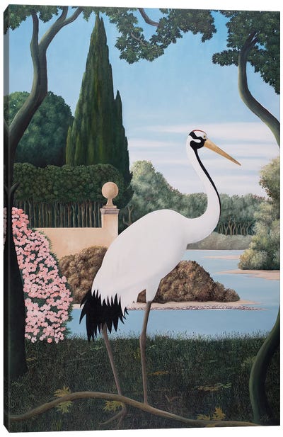Cranes III Canvas Art Print - Cecco Mariniello