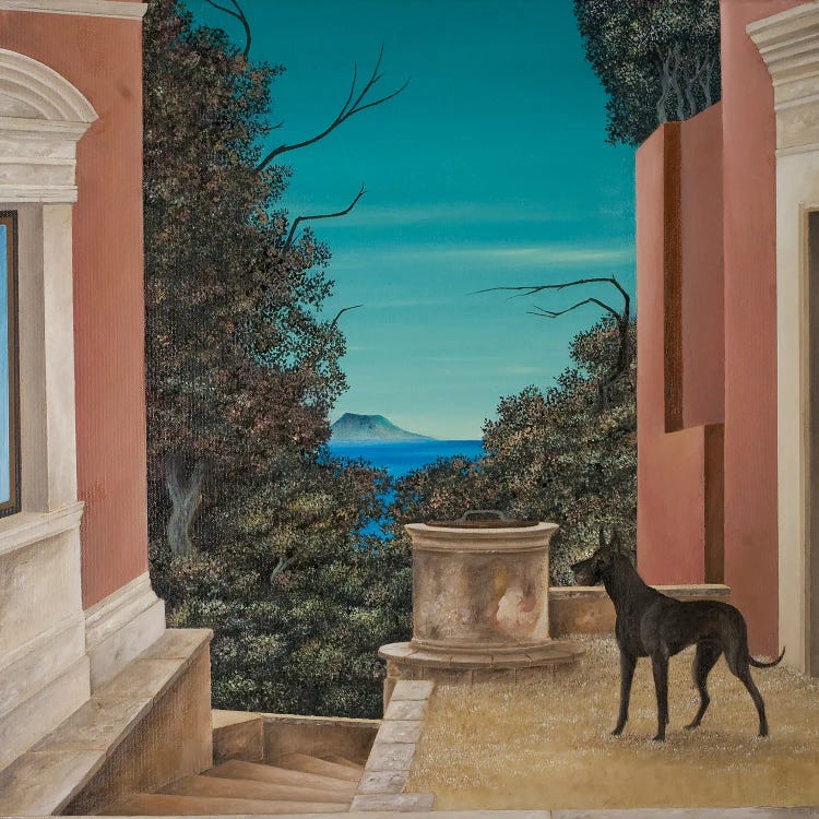 Black Dog by Cecco Mariniello wall art