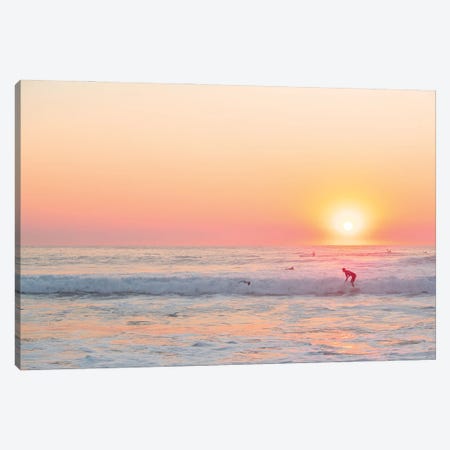 Solo Surf Canvas Print #CCD110} by Charlotte Curd Canvas Wall Art