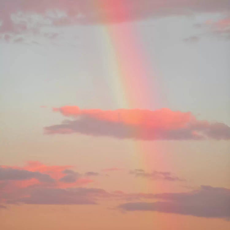 Rainbow Skies by Charlotte Curd wall art