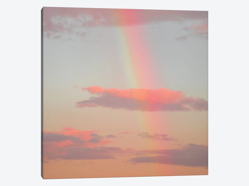 Rainbow Skies by Charlotte Curd 1-piece Canvas Print
