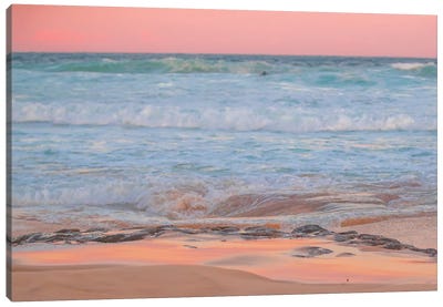 Ocean Layers Canvas Art Print - Charlotte Curd