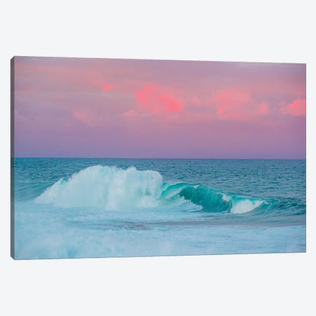 Pastel Waves Canvas Print #CCD77} by Charlotte Curd Canvas Print