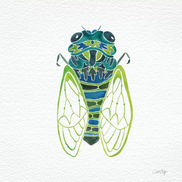 Cat Coquillette: Cicada Blue by Cat Coquillette