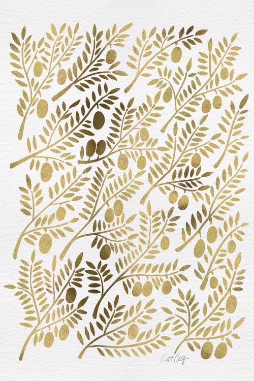 Gold Olive Branches