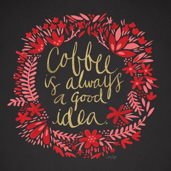 Holiday Eats & Treats: Coffee Charcoal by Cat Coquillette