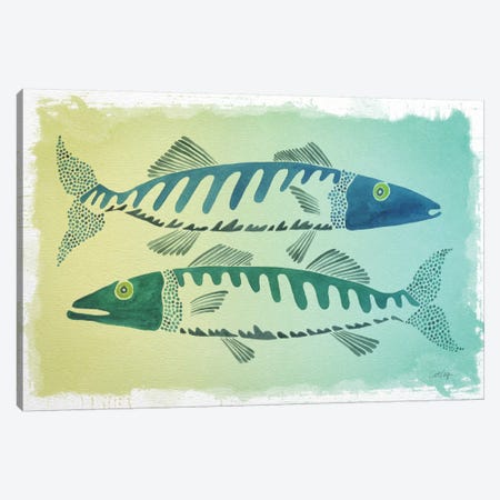 Fish Canvas Print #CCE173} by Cat Coquillette Art Print
