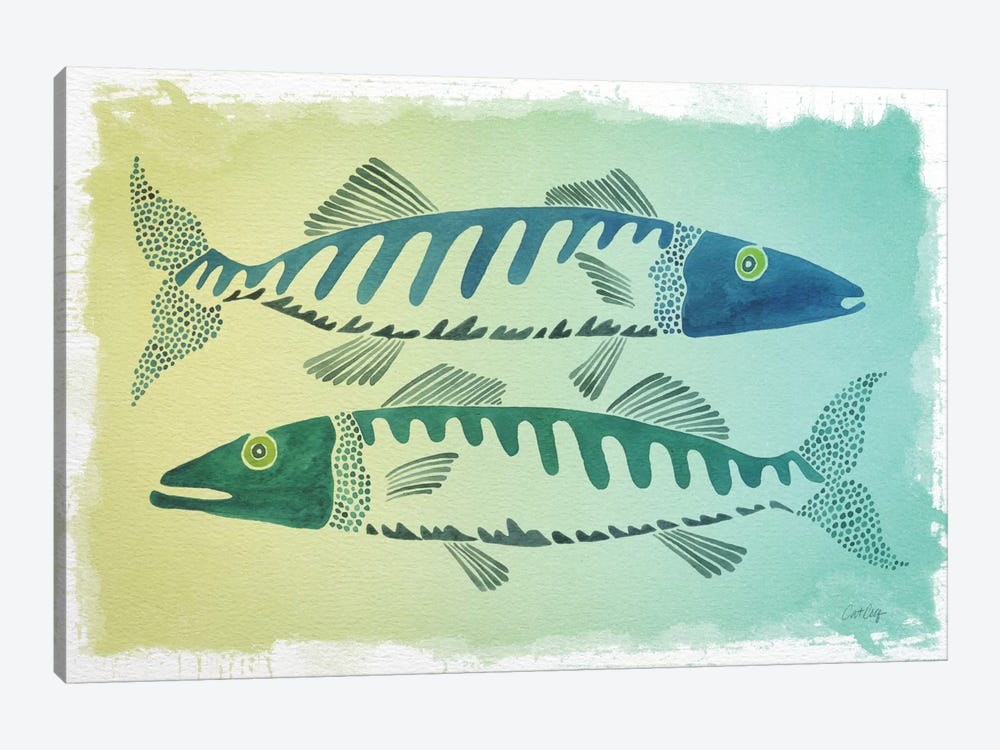 Fish by Cat Coquillette 1-piece Art Print