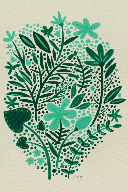Garden Green by Cat Coquillette wall art