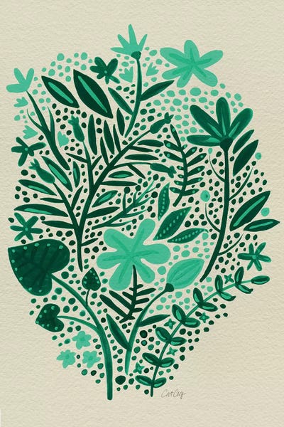Cat Coquillette: Garden Green by Cat Coquillette