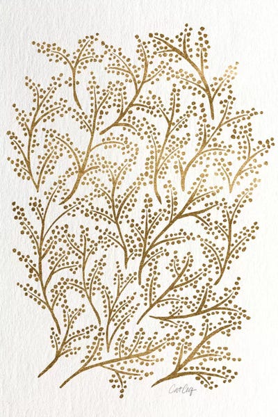 Cat Coquillette: Gold Branches by Cat Coquillette