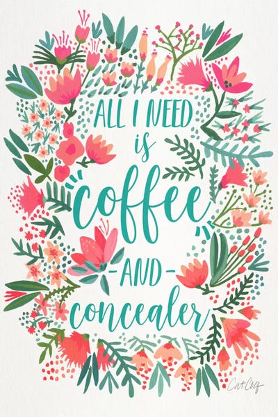 Cat Coquillette: Coffee & Concealer I by Cat Coquillette