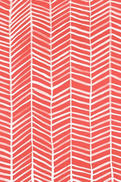 Herringbone I by Cat Coquillette metal wall art