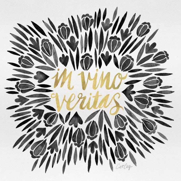 In Vino Veritas II by Cat Coquillette wall art
