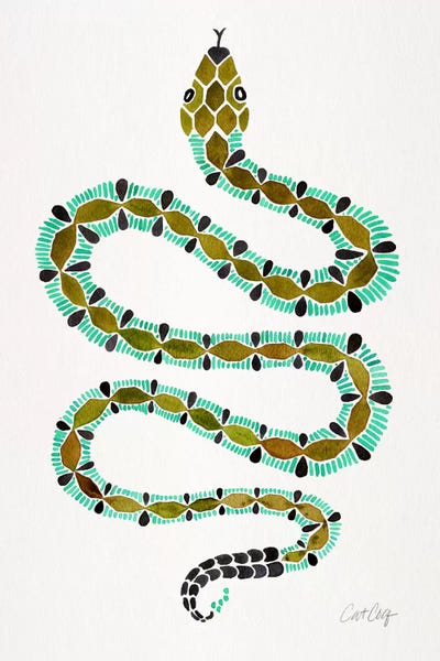 Snakes: Lone Serpent by Cat Coquillette