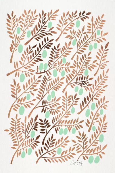 Cat Coquillette: Olive Branches III by Cat Coquillette