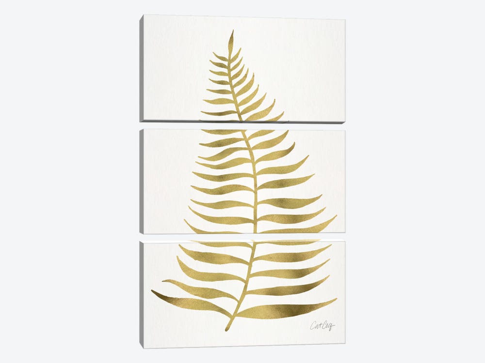 Palm Leaf I by Cat Coquillette 3-piece Canvas Artwork