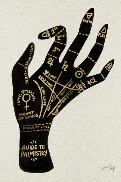 Cat Coquillette: Palmistry I by Cat Coquillette