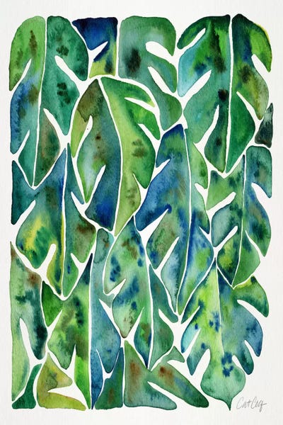 Philodendron I by Cat Coquillette acrylic art print