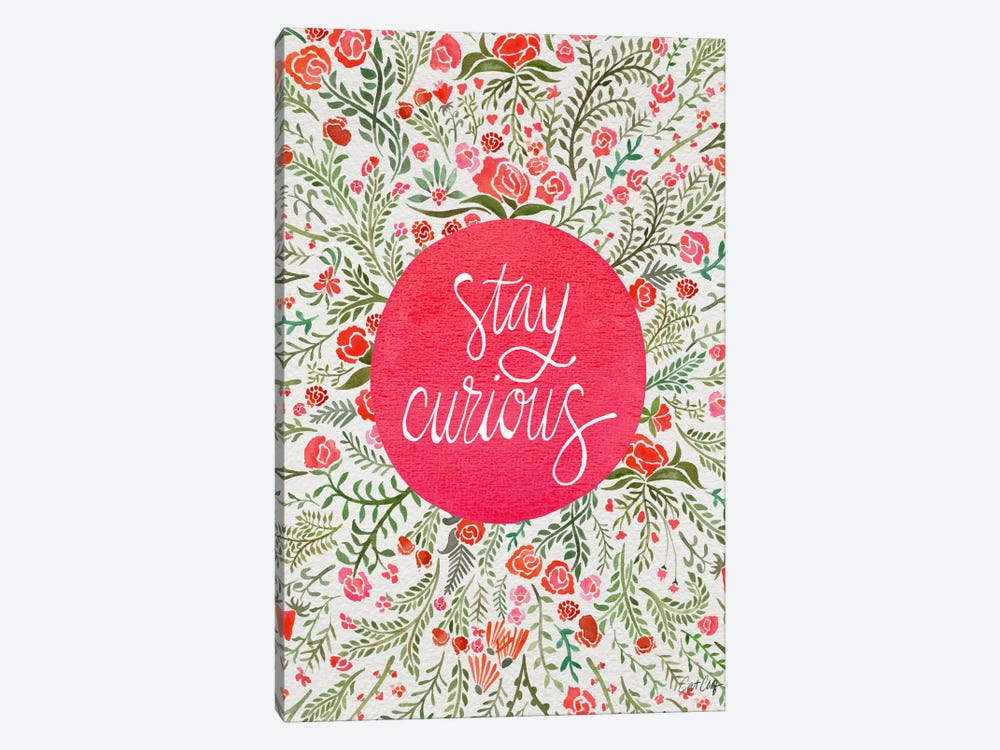 Stay Curious II by Cat Coquillette 1-piece Canvas Art