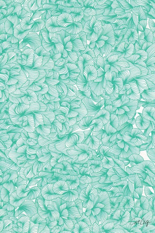 Abstract Pattern Turquoise